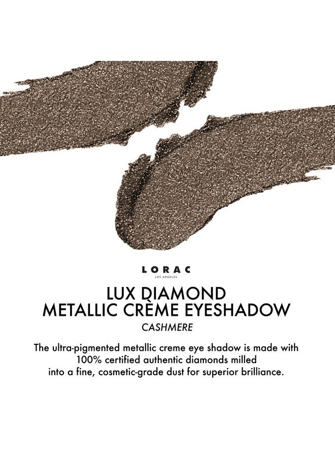 لوراك ظلال عيون كريمي دايموند من لوكس | بودرة ظلال العيون اللامعة المعدنية | الفضة الكشميرية - Image 3