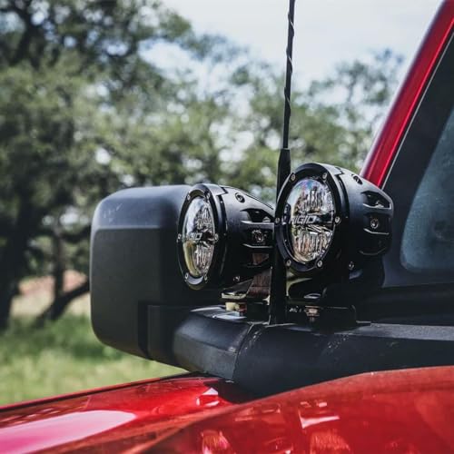 RIGID Industries - Dual Pod A-Pillar Mount Kit - Fits The 2021 Ford Bronco Full Size - Compatible with 360-Series, D-Series, Radiance Pods, Adapt XP, DXL - Image 2