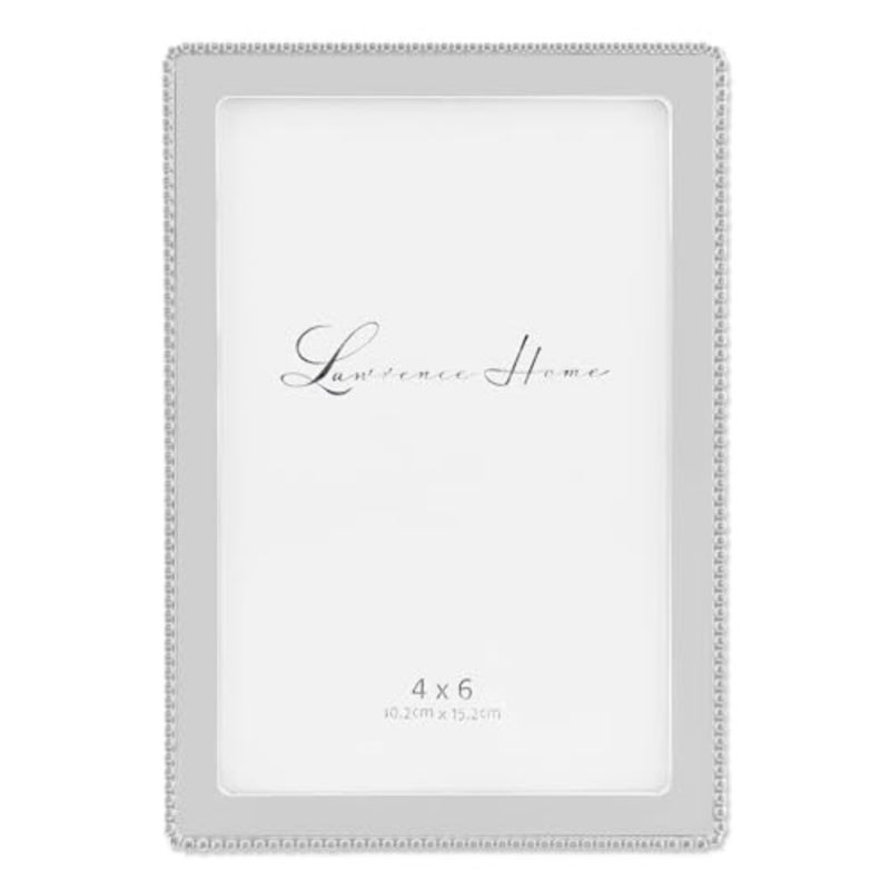 710746 Silver Metal 6.54-Inch x 4.57-Inch Picture - Image 1