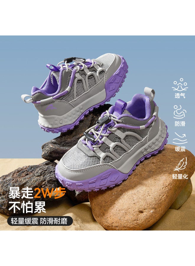 ASK JUNIOR أحذية رياضية جديدة للأطفال في فصل الخريف للأولاد والبنات بأسلوب الحرم الجامعي أحذية الآباء أحذية تنفسية من الشبك أحذية جري غير رسمية - Image 2