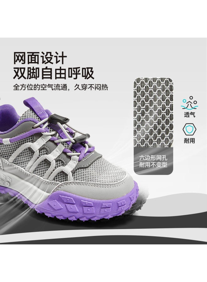 ASK JUNIOR أحذية رياضية جديدة للأطفال في فصل الخريف للأولاد والبنات بأسلوب الحرم الجامعي أحذية الآباء أحذية تنفسية من الشبك أحذية جري غير رسمية - Image 3