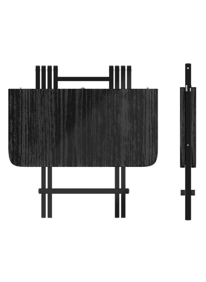 Foldable Dining Table Portable Folding Camping Table White 100cm