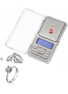 Digital Mini Scale 500gx0.01g Scale Kitchen Portable Scale Electronic Weighing Pocket Scale Accurate Mini Digital LCD Pocket Weighing Scale