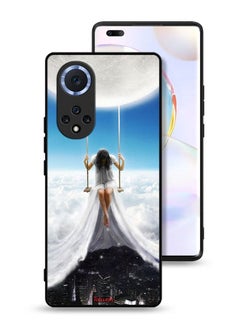 Tolwak Huawei nova 9 Pro Protective Case Cover Moon Clouds Town Art  - Image 1