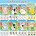 DaiUni 24 Sheets 82759 Make Your Own Farm Animals Stickers for Kids Toddlers Make a Face Stickers for Kids Party Favors Activities - Image 4