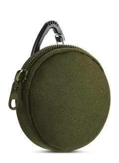 SYOSI Coin Pouch 2 Pack Small Coin Purse Keychain Professional EDC Pouch Accessories Case for Military Gear Bags Little Change Wallet Wireless Headset Pack Small Round Coin Holder Pouch as Wallet  - Image 5