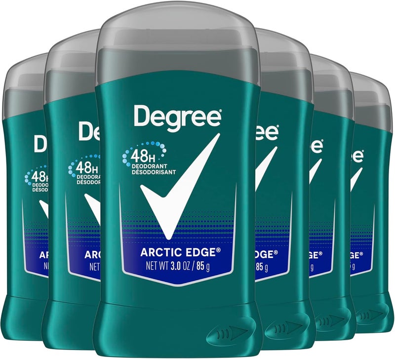 Degree Men Extra Fresh Deodorant Arctic Edge 3 oz (6 Pack) - Image 1
