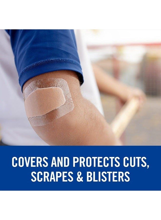 Nexcare Waterproof Bandages, Stays on in the Pool, Holds for 12 Hours, Clear Bandages for Fingers and Elbows - 100 Pack Waterproof Bandages - Image 5