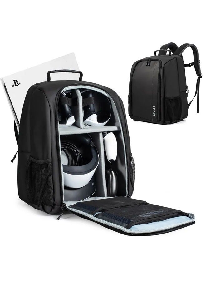 Shoulder Bag VR5 VR Console Organizer Headset Storage Backpack for Sony PlayStation 2 - Image 1