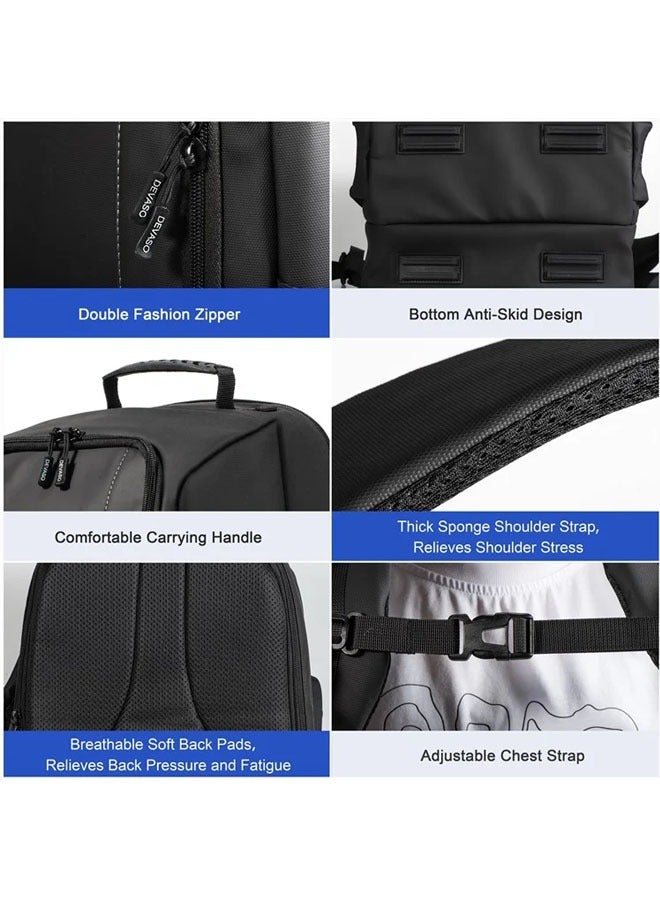 Shoulder Bag VR5 VR Console Organizer Headset Storage Backpack for Sony PlayStation 2 - Image 3