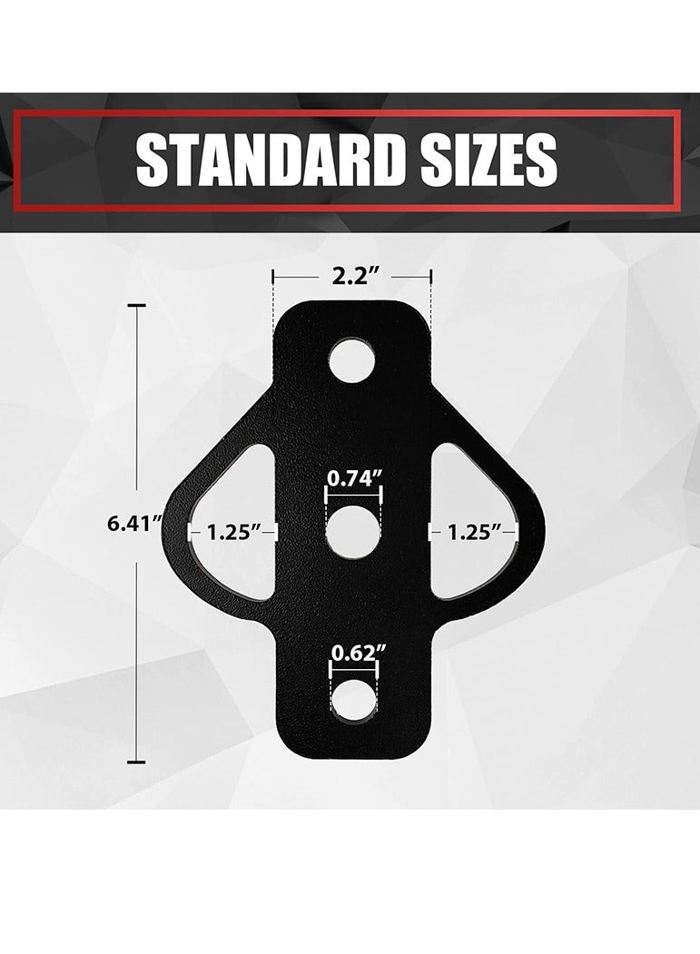 general Heavy Duty Trailer Hook Adapter with Bolt Receiver Garden Flatbed Tractor Stand ATV Hook Accessory - Image 2