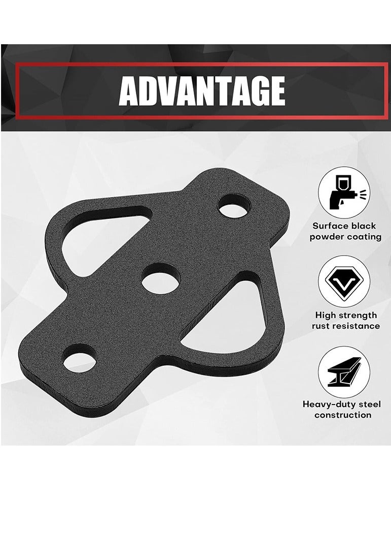 general Heavy Duty Trailer Hook Adapter with Bolt Receiver Garden Flatbed Tractor Stand ATV Hook Accessory - Image 3