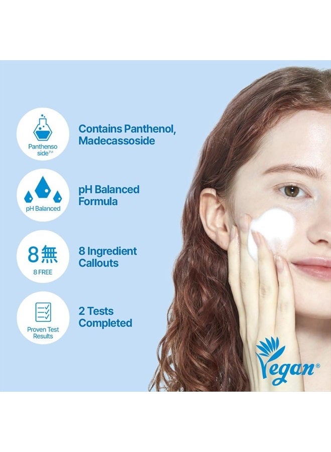 ETUDE SoonJung 5.5 Foam Cleanser 5.1 fl. oz. (150ml) 23AD | Soft Bubble Hydrating Vegan Facial Cleanser for Sensitive Skin | Fragrance-Free Low-pH Korean Cleansing Wash | K-Beauty | Vegan - Image 2