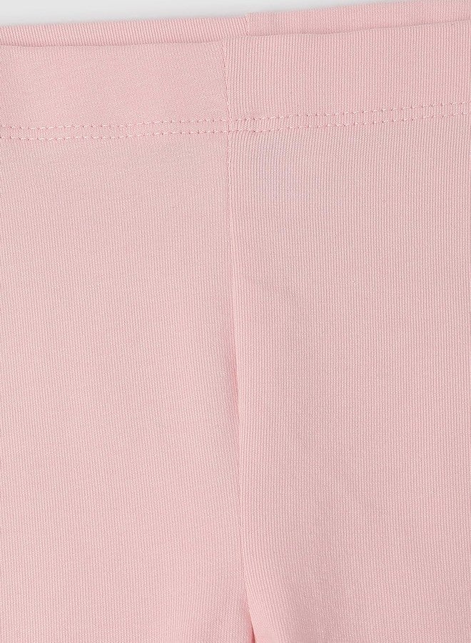 ماكس شورت ركوب الدراجات للبنات من ماكس، لون وردي فاتح، مقاس 12-18 شهرًا - Image 3