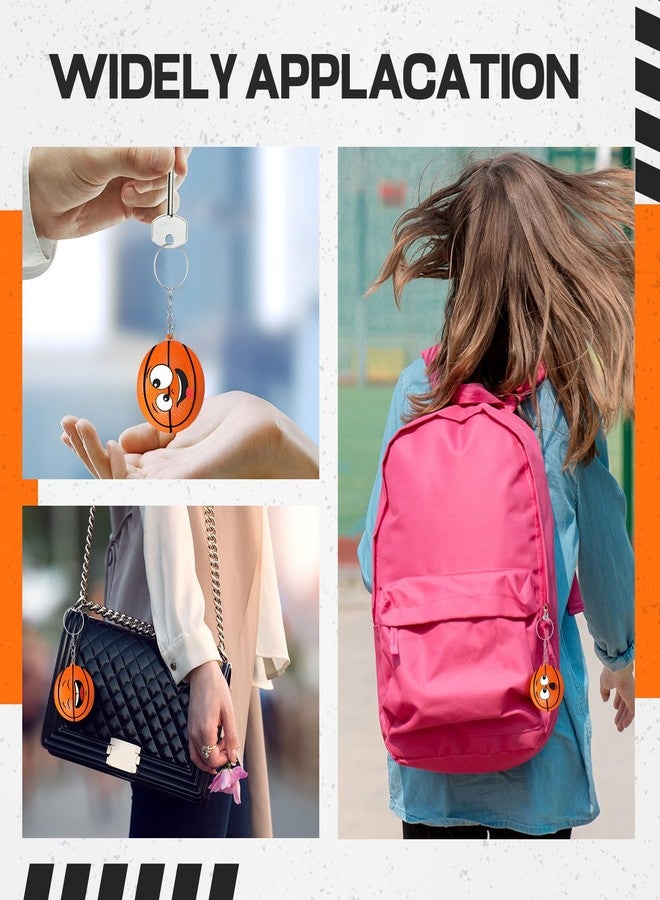 Arrowbash مجموعة أروباش المكونة من 30 قطعة من هدايا حفلات كرة السلة، لوازم حفلات رياضية للأولاد والبنات، كرات صغيرة مضحكة على شكل وجه، سلاسل مفاتيح لتخفيف التوتر، كرات لطيفة لتخفيف التوتر لمحبي كرة السلة، جوائز للفرق، هدايا رياضية لتخفيف القلق - Image 5