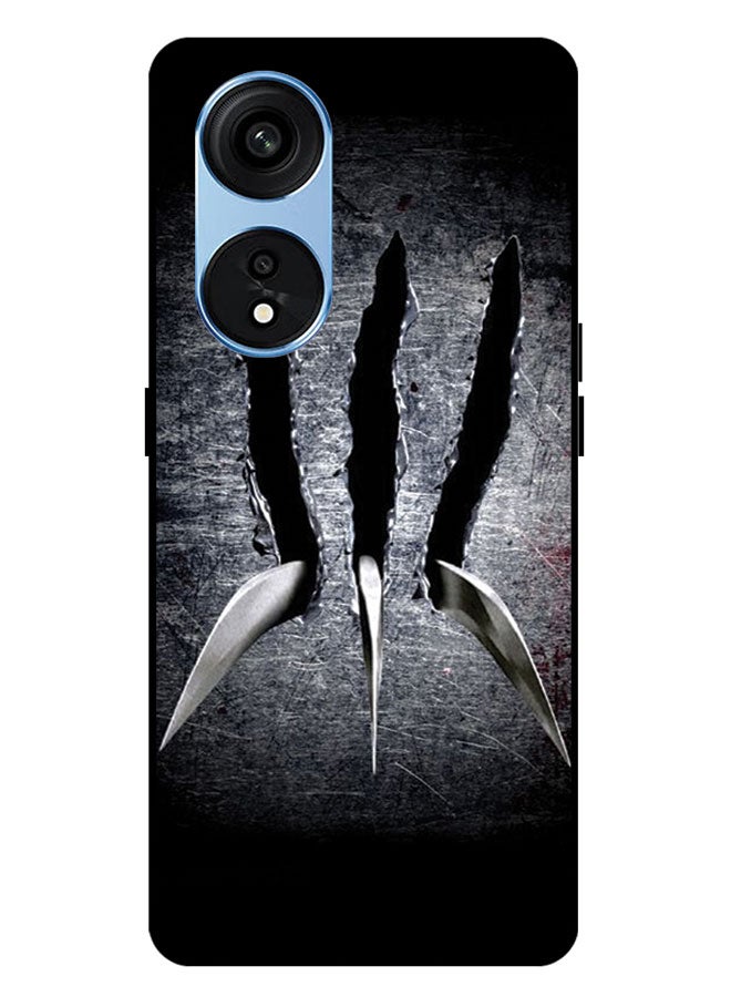 EYE CATCH Printed Protective Case Cover For Oppo A1 PRO -  Paw Trail - Image 1