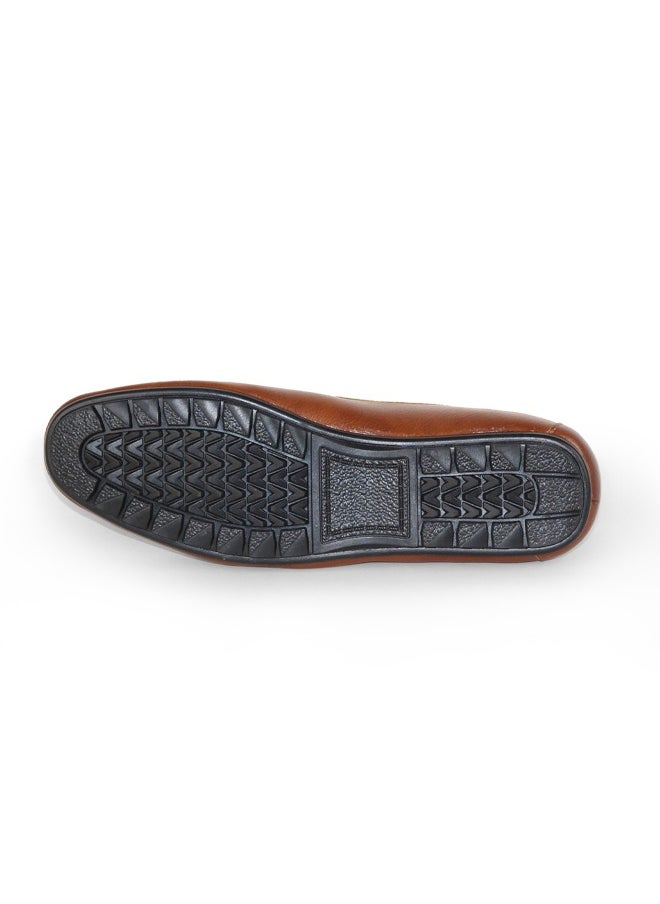 BOTELI Men Slip On Loafers Size 40-45 Brown Boat Shoes For Man  - Image 5