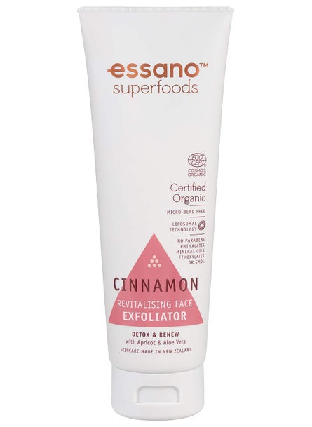 Essano Essano Superfoods Certified Organic Cinnamon Revitalising Face Exfoliator, 100ml 