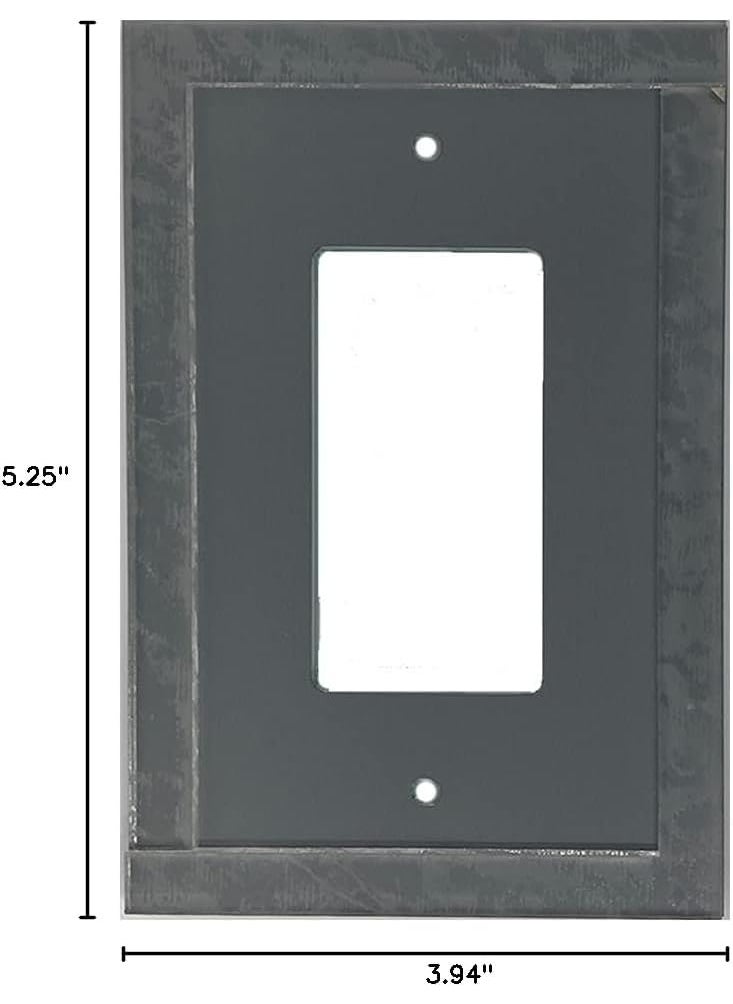 Mirart GlassAlike Decora GFI Acrylic Mirror Plate 1  - Image 4
