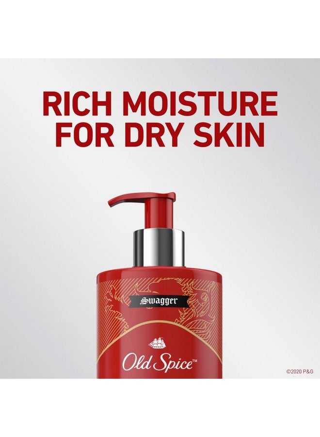 أولد سبايس لوشن الترطيب اليومي لليدين والجسم من Old Spice للرجال، Swagger مع زيت الأرجون، 16.0 أونصة سائلة - Image 4