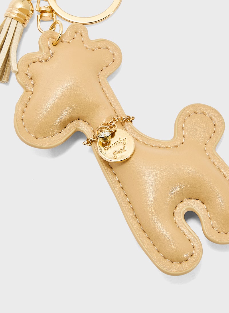 Ginger Cuddle Critter Bag Charm  - Image 3