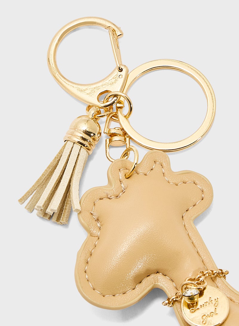 Ginger Cuddle Critter Bag Charm  - Image 4