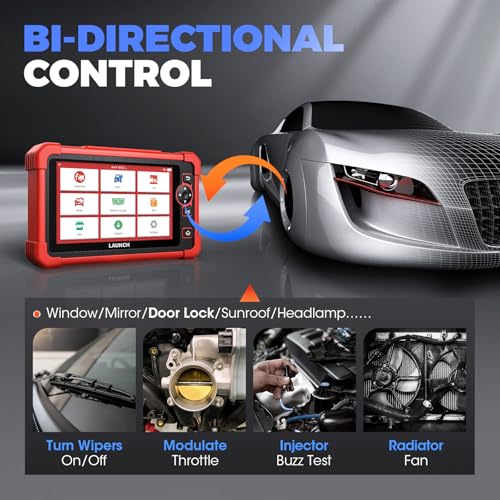 LAUNCH X431 CRP919X Car Scanner, ECU Coding OBD2 Scanner Diagnostic Tool, 2025 Bi-Directional Scan Tool, CANFD/DoIP/FCA SGW, 35+ Reset,Active Test,All-in-One Full System Diagnostic Scanner,2Yrs Update - Image 4
