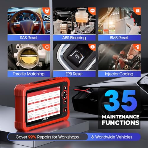 LAUNCH X431 CRP919X Car Scanner, ECU Coding OBD2 Scanner Diagnostic Tool, 2025 Bi-Directional Scan Tool, CANFD/DoIP/FCA SGW, 35+ Reset,Active Test,All-in-One Full System Diagnostic Scanner,2Yrs Update - Image 5