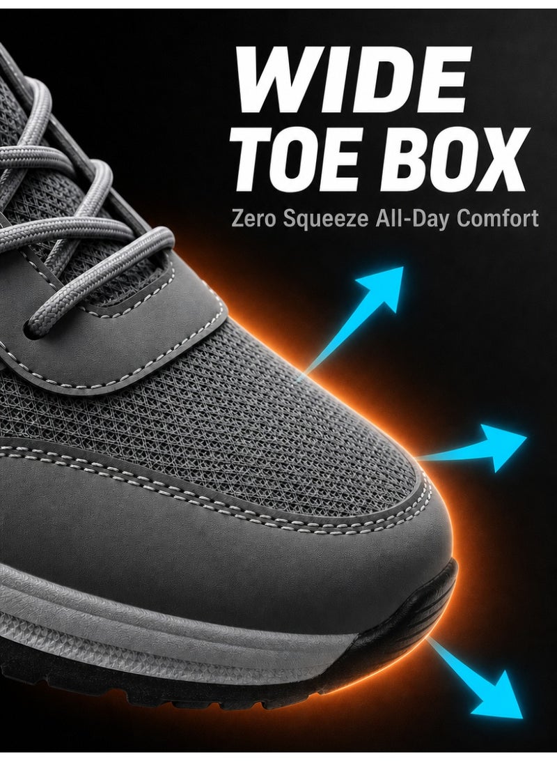 Men's Athletic Shoes: Dynamic Rebound, Soft, Non-Slip Sole - Image 5
