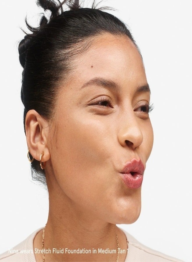 جلوسير كريم أساس سائل لامع - تغطية قابلة للبناء، أسمر متوسط ​​1 - لون أساسي زيتوني 30 مل - Image 4