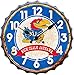 Hanna's Handiworks Hanna's Handiworks University Of Kansas Bottle Cap Clock  - Image 2