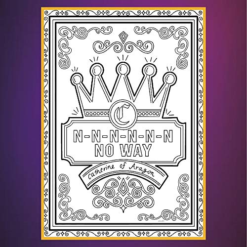 Coloring Broadway SIX -"All I Need is Six" Collection - Coloring Postcards - Hand-Drawn Illustrations by Coloring Broadway. Printed on Matte Card Stock. (5" x 7" - Set of 8 Individual Designs) - Image 2