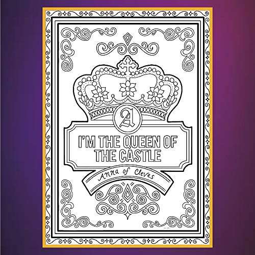 Coloring Broadway SIX -"All I Need is Six" Collection - Coloring Postcards - Hand-Drawn Illustrations by Coloring Broadway. Printed on Matte Card Stock. (5" x 7" - Set of 8 Individual Designs) - Image 5