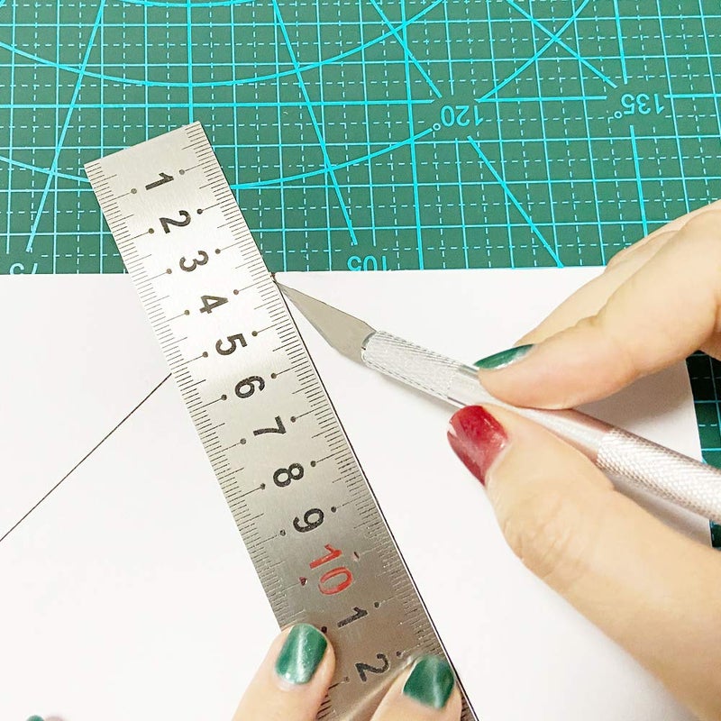 CARTINTS Vinyl Wrap Knife Set Window Film Cutter Knife Craft Knife Multi-Use Utility Blade, 4 Kinds of Cutting Tools - Image 2