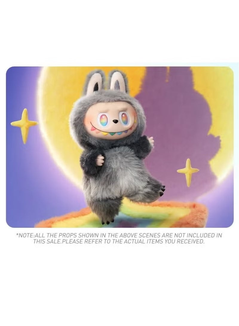 Labubu Macaron Series Vinyl Toy Plushie Blind Box Collectible Figurine Enthusiastic Fashionable Soft Plush Face Doll-Color:Random 1 High Version - Image 2