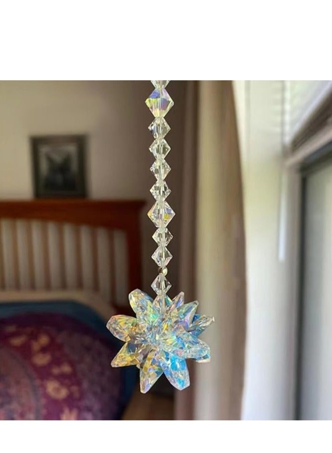 Christmas Tree Ornament 1PC Ornament Crystal Christmas Tree Transparent Ornament Pendant Christmas Home Decoration - Image 2