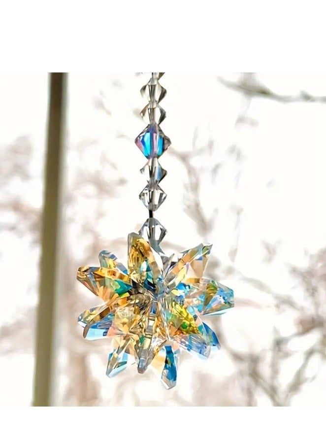 Christmas Tree Ornament 1PC Ornament Crystal Christmas Tree Transparent Ornament Pendant Christmas Home Decoration - Image 4