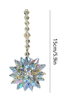 Snow Christmas Tree Ornament 1PC Ornament Crystal Christmas Tree Transparent Ornament Pendant Christmas Home Decoration  - Image 5