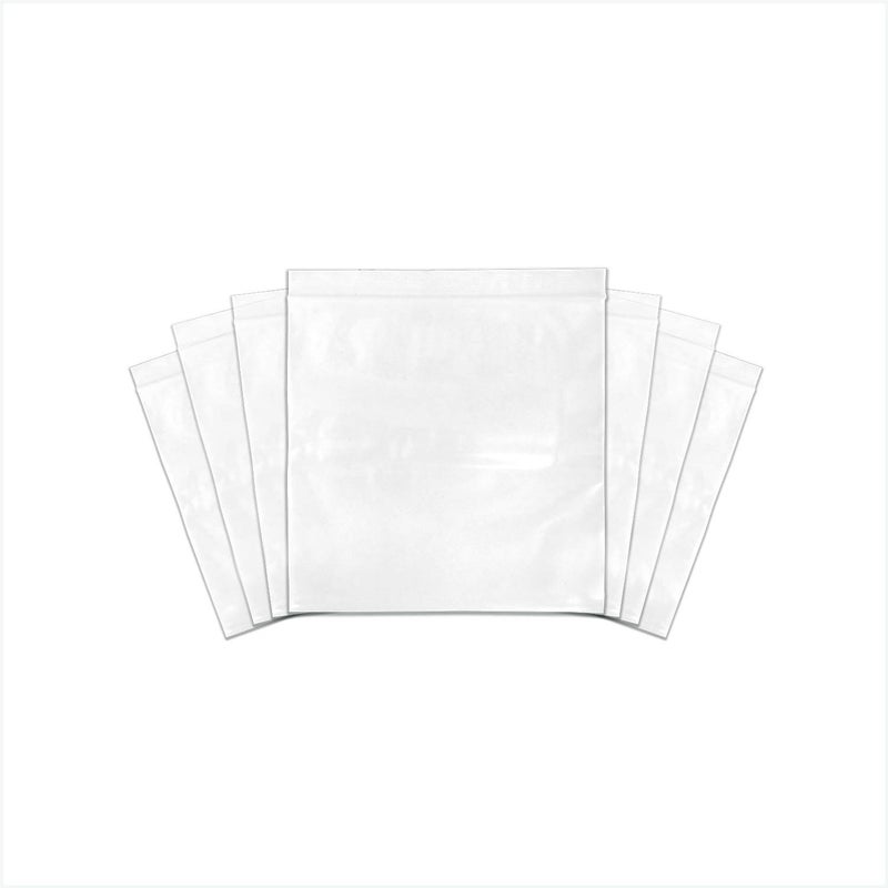 SNL Quality Zipper Lock Reclosable Clear Disposable Plastic Bags, Heavy Duty | 4" X 4" - 4 MIL - 100 Bags