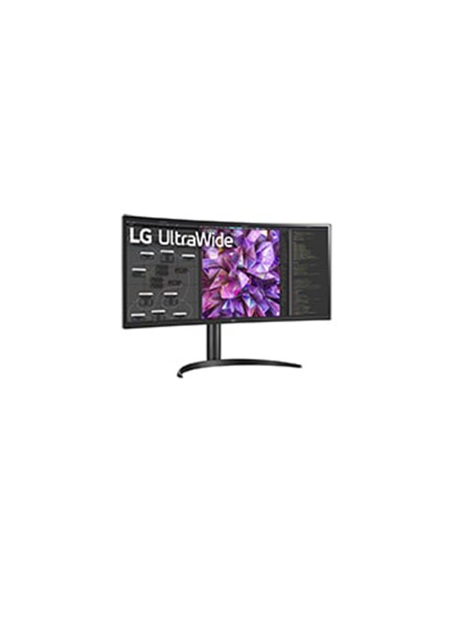 LG 34-Inch UltraWide QHD IPS Curved Monitor, 60Hz Refresh Rate, 5ms Gtg Response Time, 1.07B Color Depth, 21:9 Aspect Ratio, HDR10, USB Type-C, LAN Port, 34WQ75C-B Black - Image 3