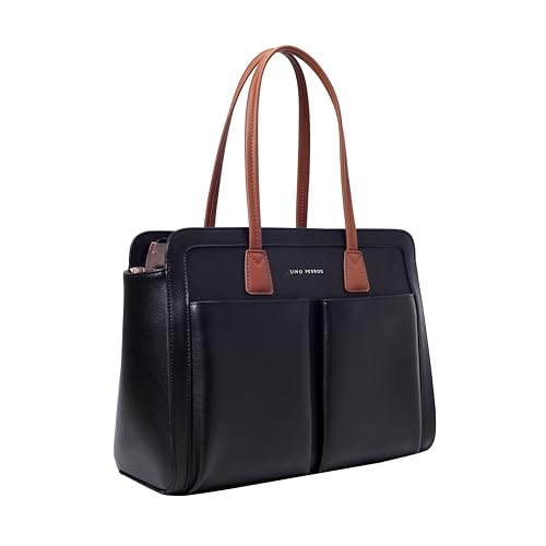 Lino Perros Women's Commuter Tote Bag, Black - Image 2