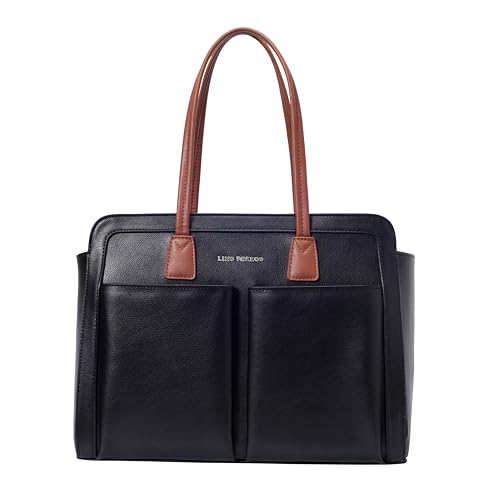 Lino Perros Women's Commuter Tote Bag, Black - Image 1