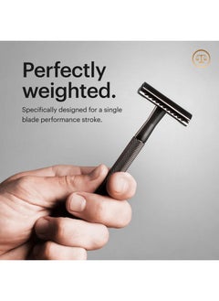 manscaped MANSCAPED® The Plow® 2.0 Premium Single Blade Double-Edged Safety Face Razor for Men  - Image 5