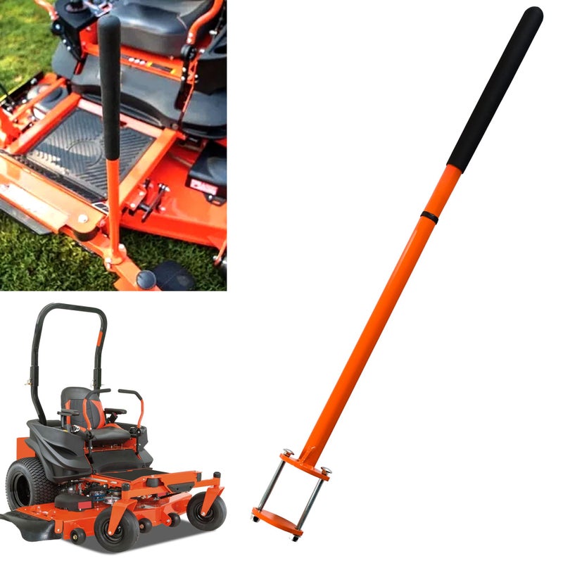 FancyTark 088350500 088350000 Mowers Mount Assist Handle Kit for Bad Boy Mowers Except R Series Zero Turn Mower Accessories Grab Assistant Bar Easy to Get On and Off Orange - Image 2