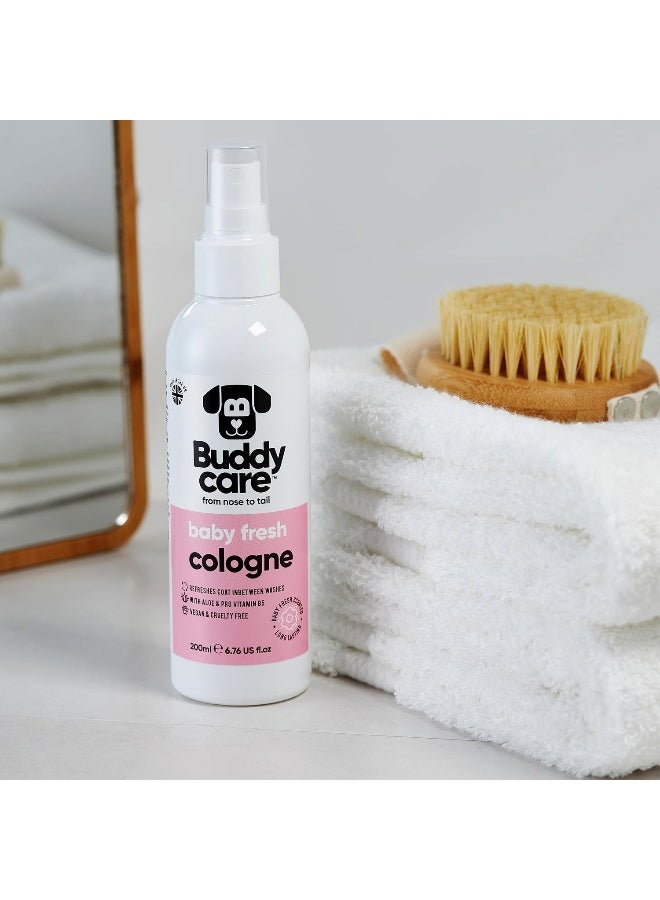 Buddycare كولونيا بوديكير للكلاب برائحة بيبي فريش - 200 مل - Image 5