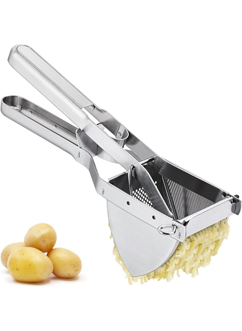 MyLifeUNIT Potato Ricer, Stainless Steel Potato Masher & Squeezer, Extra Large Capacity Ricer for Mashed Potatoes, Ergonomic Comfort Grip - Image 4
