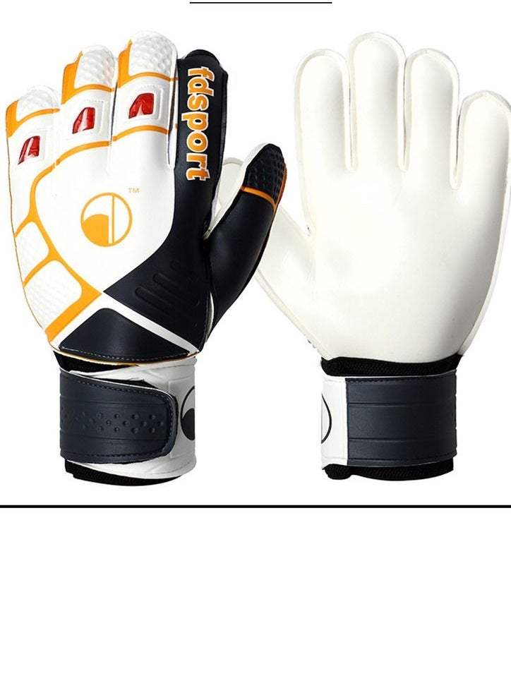 fdsport - Goalkeeper Gloves Finger Protection Latex Soccer Breathable Gloves - Image 1