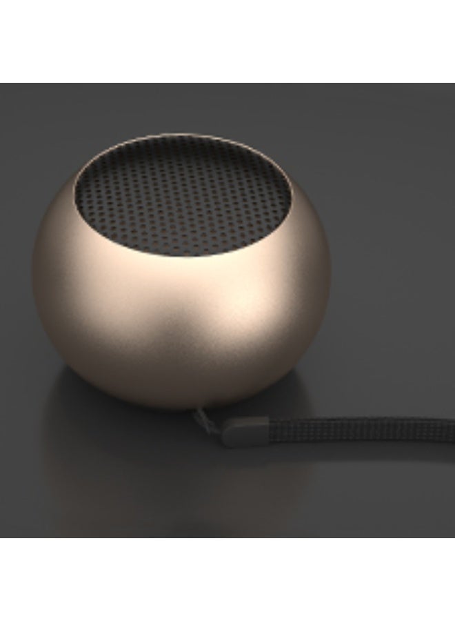 Mini Metal Portable Bluetooth Speaker With 360 Degree Surround Sound, Bass and Built-In Microphone - Image 2