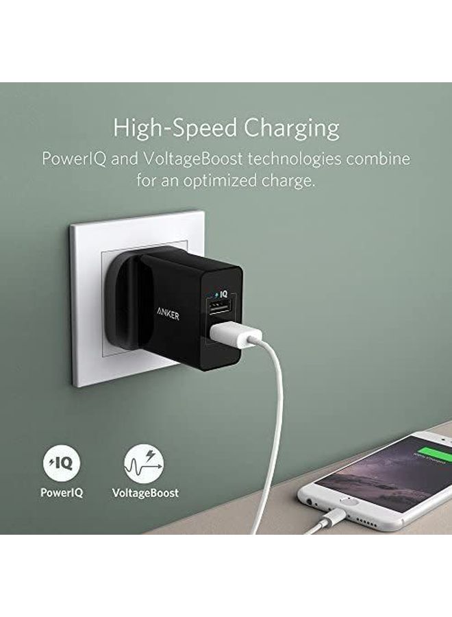 Anker 24W 2-Port USB Wall Charger Adapter - Image 4