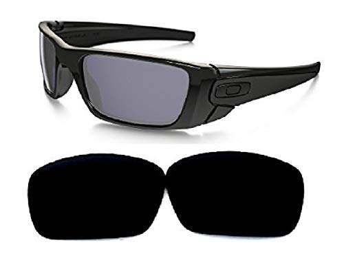 GALAXYLENSE Galaxy Replacement lenses For Oakley Fuel Cell Polarized 100% UVAB (Black) - Image 1
